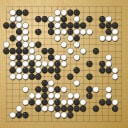 Board position at the end of game WAGC 1999 - Round 1 - Game 7: Noriyuki Yamamoto vs Gilles van Eeden