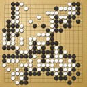 Board position at the end of game WAGC 1999 - Round 2 - Game 10: Andrej Volosov vs Jose Raposo
