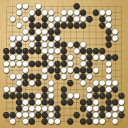 Board position at the end of game WAGC 1999 - Round 3 - Game 5: Diana Koszegi vs Olli Lounela