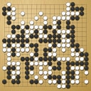 Board position at the end of game WAGC 1999 - Round 3 - Game 6: Francisco Garcia de la Banda vs Viktor Bogdanov