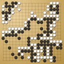Board position at the end of game WAGC 1999 - Round 5 - Game 8: Arun Sagar vs Edgardo Caceres-Estrada