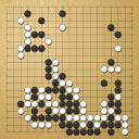 Board position at the end of game WAGC 1999 - Round 5 - Game 2: Cheng-juei Yu vs Hideyuki Sakai