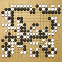Board position at the end of game WAGC 1999 - Round 6 - Game 8: Husdin Aekasinghachai vs Matthew Macfadyen