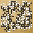Board position at the end of game WAGC 1999 - Round 6 - Game 7: Vladimir Danek vs Arkadij Bogackyj