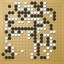 Board position at the end of game WAGC 1999 - Round 8 - Game 8: Bernhard Scheid vs Francisco Garcia de la Banda
