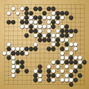 Board position at the end of game WAGC 1999 - Round 8 - Game 1: Chae-seong Yu vs Cheng-juei Yu