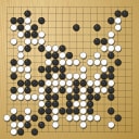 Board position at the end of game WAGC 1999 - Round 8 - Game 4: Jie-Lin Xia vs Yiguo Sun