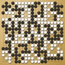 Board position at the end of game WAGC 1999 - Round 8 - Game 5: Victor Chow vs Ted Ning
