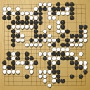 Board position at the end of game WAGC 1999 - Round 8 - Game 3: Ying Kan vs Viktor Bogdanov