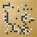 Board position at the end of game WAGC 2000 - Round 1 - Game 4: Frederic Donzet vs Mandish Singh