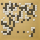 Board position at the end of game WAGC 2000 - Round 1 - Game 2: Ion Florescu vs Miroslav Poliak