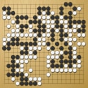 Board position at the end of game WAGC 2000 - Round 3 - Game 9: Baris Efe vs Roberto Morrison