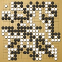 Board position at the end of game WAGC 2000 - Round 4 - Game 9: Zoran Mutabzija vs Pai-Yee Chu