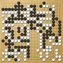 Board position at the end of game WAGC 2000 - Round 8 - Game 5: Ion Florescu vs Yee-Hsun Wang