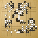 Board position at the end of game WAGC 2001 - Round 1 - Game 6: Hoang-Nam Thang vs Mandish Singh