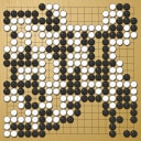 Board position at the end of game WAGC 2001 - Round 2 - Game 10: Miroslav Kostolansky vs Fatih Sulak