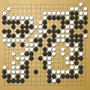 Board position at the end of game WAGC 2001 - Round 4 - Game 8: Marco Vajani vs Clive Hunt