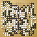 Board position at the end of game WAGC 2001 - Round 5 - Game 1: Yee-Hsun Wang vs Daichun Li