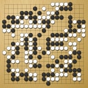 Board position at the end of game WAGC 2001 - Round 6 - Game 3: Keun-t`ae Ko vs Radek Nechanicky