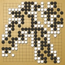 Board position at the end of game WAGC 2002 - Round 1 - Game 8: Mandeep-Singh Gandhi vs Erik Ekholm