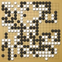 Board position at the end of game WAGC 2002 - Round 2 - Game 8: Dragan Barisic vs Jaime Ramirez-Reyes
