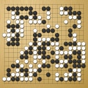 Board position at the end of game WAGC 2002 - Round 2 - Game 2: Pal Balogh vs Victor Chow
