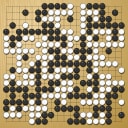 Board position at the end of game WAGC 2002 - Round 4 - Game 9: Dragan Barisic vs Francesc Fernandez