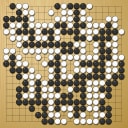 Board position at the end of game WAGC 2002 - Round 4 - Game 5: Leon Matoh vs Husdin Aekasinghachai