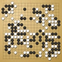 Board position at the end of game WAGC 2002 - Round 5 - Game 3: Cheng-juei Yu vs Husdin Aekasinghachai