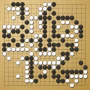 Board position at the end of game WAGC 2002 - Round 5 - Game 10: Juan-Carlos Carrillo vs Mandeep-Singh Gandhi