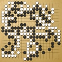 Board position at the end of game WAGC 2002 - Round 5 - Game 4: Pal Balogh vs Yiming Guo