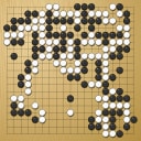 Board position at the end of game WAGC 2002 - Round 6 - Game 10: Ashot Margaryan vs Alexandr Suponev