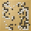Board position at the end of game WAGC 2002 - Round 7 - Game 6: Andrius Petrauskas vs Alain Wettach