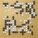 Board position at the end of game WAGC 2002 - Round 8 - Game 6: Matthew Cocke vs Gert Schnider