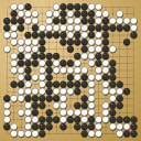 Board position at the end of game WAGC 2002 - Round 8 - Game 7: Noriyuki Yamamoto vs Fan-Nian Kong