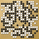 Board position at the end of game WAGC 2004 - Round 1 - Game 11: Dragan Paunic vs Alexandr Suponev