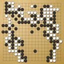 Board position at the end of game WAGC 2004 - Round 1 - Game 10: Josef Renner vs Fouad Tehhani