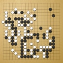 Board position at the end of game WAGC 2004 - Round 2 - Game 9: Davit Harutyunyan vs Anh-Tuan Tran