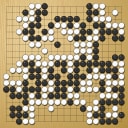 Board position at the end of game WAGC 2004 - Round 2 - Game 6: Jose Teles-Menezes vs Fernando Manrique-Ochoa