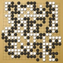 Board position at the end of game WAGC 2004 - Round 3 - Game 8: Antonio Fernandez-Caballero vs Peter Jadron
