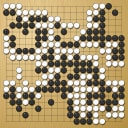 Board position at the end of game WAGC 2004 - Round 4 - Game 1: Radek Nechanicky vs Yu-Cheng Lai