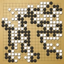 Board position at the end of game WAGC 2004 - Round 6 - Game 8: Henri-Joiti Iamashita vs Albertas Petrauskas