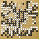 Board position at the end of game WAGC 2004 - Round 6 - Game 6: Rit Benjarit vs Janusz Kraszek