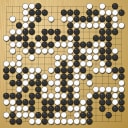 Board position at the end of game WAGC 2005 - Round 1 - Game 3: Boon-Ping Teng vs Surya-Tjahyadi Lim