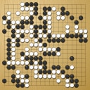 Board position at the end of game WAGC 2005 - Round 1 - Game 5: Cesar Sanchez vs Jean Brauch