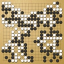 Board position at the end of game WAGC 2005 - Round 2 - Game 6: Javier Gonzalez vs Zoran Simeunovic