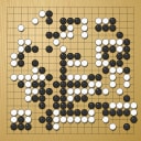 Board position at the end of game WAGC 2005 - Round 2 - Game 5: Juan-Carlos Carrillo vs Cornel Burzo
