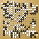 Board position at the end of game WAGC 2005 - Round 3 - Game 5: Eitan Aharoni vs Miroslav Poliak