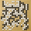Board position at the end of game WAGC 2005 - Round 6 - Game 10: Cristiano Garbarini vs Fabio Sakata-Yamashita