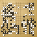 Board position at the end of game WAGC 2005 - Round 6 - Game 7: Milos Bojanic vs Morten Ofstad